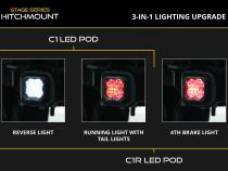 HitchMount LED Pod Reverse Kit C1R Diode Dynamics