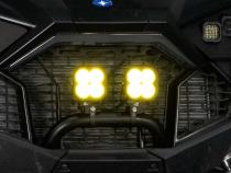 SS3 LED Bumper 2 Inch Roll Bar Kit, Sport White Combo (Pair) Diode Dynamics