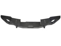 Jeep JK Full Front Bumper For 07-18 Wrangler JK With Winch Plate No Bull Bar Black Powdercoated Rigid Series Rock Slide Engineering