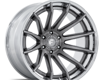 Aluminum Wheels 22X12 Burn FC403AP 6 On 139.7 Platinum Silver Chrome Lip 106.1 Bore -44 Offset Fuel Off Road Wheels