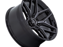 Aluminum Wheels 20X9 Flux 6 FC854BT 6 On 114.3 Gloss Black Brushed Gray Tint 66.06 Bore 20 Offset Fuel Off Road Wheels
