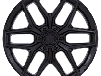 Aluminum Wheels 18X9 Flux 6 FC854MX 6 On 114.3 Blackout 66.06 Bore 20 Offset Fuel Off Road Wheels