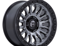 Aluminum Wheels 20X9 Rincon SBL FC857AB 5 On 127 Matte Gunmetal Gray Matte Black Lip 71.5 Bore 1 Offset Fuel Off Road Wheels