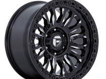 Aluminum Wheels 18X9 Rincon SBL FC857BE 5 On 127 Gloss Black Milled 71.5 Bore 1 Offset Fuel Off Road Wheels