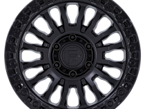 Aluminum Wheels 20X9 Rincon SBL FC857MB 5 On 127 Matte Black/Gloss Black Lip 71.5 Bore 1 Offset Fuel Off Road Wheels