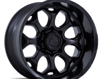 Aluminum Wheels 22X12 Scepter FC862 MX 5 On 127 Blackout 71.5 Bore -44 Offset Fuel Off Road Wheels