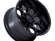Aluminum Wheels 22X12 Scepter FC862 MX 5 On 127 Blackout 71.5 Bore -44 Offset Fuel Off Road Wheels