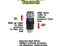 Super Coupler 1/4 Inch NPT Male Power Tank