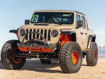 Bare Steel Nighthawk Mid-tube Stinger Front Bumper with Aluminum Skid for JK, JL, and JT - Bare Steel Artec Industries