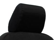 Jeep JK Bench Headrest Covers 07-10 Wrangler JK 2 Door Tactical Series Black Bartact