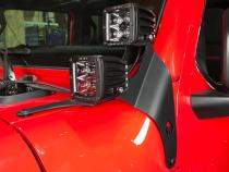 JL A-Pillar Dual LED Cube Light Mount - JL 392 / JT Mojave Artec Industries
