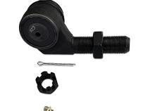 Apex Chassis Heavy Duty 1 Ton Tie Rod &amp;amp; Drag Link Assembly in Black Aluminum Fits: 07-18 Jeep Wrangler JK JKU Rubicon Sahara Sport.  Note this FLIP kit fits vehicles with a lift exceeding 3.5 inches. This kit requires drilling the knuckle.