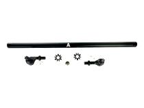 Jeep Wrangler JK - 1 Ton Drag Link Kit - Black Aluminum - Yes Flip Apex Chassis