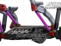 Easy 3 Link Kit F for Artec Trusses No Tubing Outside Frame Chevy / Ford 78-79 Front Driver Rear Passenger Artec Industries