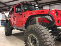 Jeep JK Front Inner Fenders 07-18 Wrangler JK Aluminum Motobilt