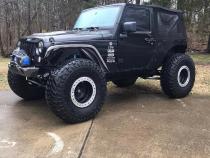 Crusher 2 Inch Front Fenders for Jeep JK/JKU Motobilt