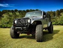 Aluminum Crusher 4 Inch Front Fenders for Jeep JK / JKU Motobilt