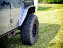 Aluminum Crusher 4 Inch Rear Fenders for Jeep JK/JKU Motobilt