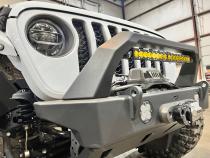 Crusher HD 20 inch Single/Double Row Lightbar Mount Motobilt