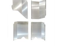 Aluminum Inner Fenders for Motobilt Bobbed Bed 2020-2023 Jeep Gladiator JT