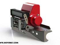 Winch Fairlead 13.5 LED Light Bar Mount Motobilt