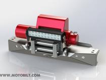 Winch Fairlead 13.5 LED Light Bar Mount Motobilt