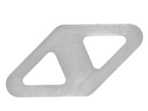 Chassis Frame Fish Plate Approximately 5x 3 Inch Motobilt