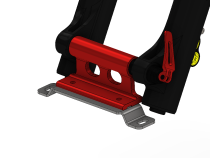 Molle Panel Bicycle Fork Mount Bracket Motobilt