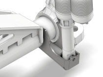 Dana 60 Coilover Strut Drop Bracket Motobilt