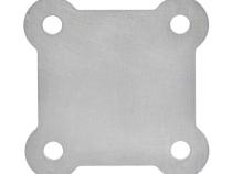 Small Roll Cage Foot 3.625 x 3.625 Inch Each Motobilt