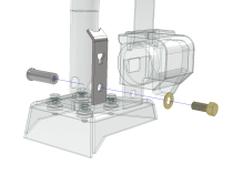 Rear Seat Belt Mount Kit JKU Cage For Jeep JKU Motobilt