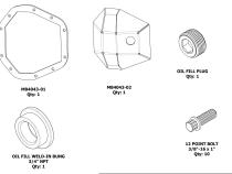 DIY Dana 60 Super Duty DIFF Cover Motobilt
