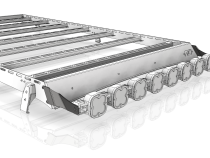 Linkable Light Bar Roof Rack Bracket for Baja Designs Motobilt