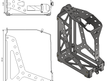 Jerry Can Mount for Wavian and Harbor Freight NATO Gas Cans Motobilt