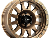 Aluminum Wheels 17x8.5 Double Standard MR304 Bolt Pattern 6 On 135 Offset 0 Lip Size 3.07 Method Bronze BRZ Method