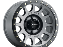 Aluminum Wheels 18x9 NV MR305 Bolt Pattern 6 On 135 Offset 18 Lip Size 1.38 Titanium TT Matte Black Lip Method