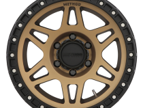 Aluminum Wheels 17x8.5 MR312 Bolt Pattern 6 On 135 Offset 0 Lip Size 0.98 Method Bronze BRZ Matte Black Lip Method