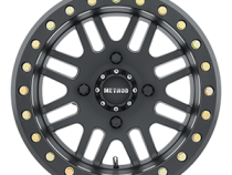 Aluminum Wheels 15x10 MR406 Beadlock UTV Bolt Pattern 4 On 156 Offset -2 Lip Size 3.11 Matte Black MB Method