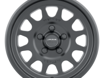 Aluminum Wheels 15x10 MR414 Bead Grip UTV Bolt Pattern 5 On 114.3 Offset 25 Lip Size 2.72 Matte Black MB Method