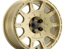 Aluminum Wheels 15x7 Rally VT-Spec MR502 Bolt Pattern 5 On 100 Offset 15 Lip Size 0 Gold GD Method