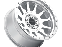 Aluminum Wheels 20x10 NV MR605 Bolt Pattern 6 On 135 Offset -24 Lip Size 2.48 Machined Silver SL Clear Coat Method