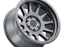 Aluminum Wheels 20x10 NV MR605 Bolt Pattern 6 On 135 Offset -24 Lip Size 2.48 Gloss Titanium GY Method