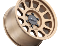 Aluminum Wheels 17x8.5 Bead Grip MR703 Bolt Pattern 6 On 135 Offset 0 Lip Size 1.18 Method Bronze BRZ Method