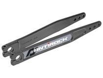 Antirock Forged Chromoly Sway Bar Arms 18 Inch Long x 25 Spline .69 Inch Offset Bend Incl. Stickers Pair RockJock 4x4