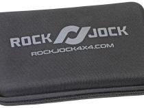 Elite Analog Tire Deflator 3 Inch Stainless Steel Liquid Filled Gauge Rubber Cover Zipper Case RockJock 4x4