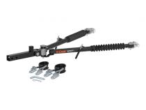 Curt Rambler Steel RV Tow Bar 7500 Lbs. 2 Inch Shank) Includes Tow Bar Safety Cables Hitch Pin and Clip RockJock 4X4
