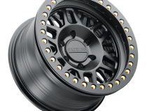 Aluminum Wheels 17x9 Ryno Cast Beadlock RT951B Satin Black Black Beadlock Ring -12 Offset 5 on 127 Bolt Pattern 83.82 Bore Raceline