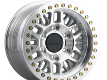 Aluminum Wheels 17x9 Ryno Cast Beadlock RT951M Machined Silver Machined Beadlock Ring -12 Offset 5 on 127 Bolt Pattern 83.82 Bore Raceline