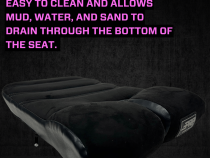 Shreddy Edition Podium Suspension Seat Cracked Black PRP Seats