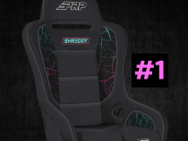 Shreddy Edition Podium Suspension Seat Cracked Black PRP Seats